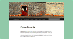 Desktop Screenshot of eponarecords.com